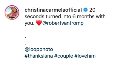 【Too Hot to Handle】Christina竟秘密交往Robert!