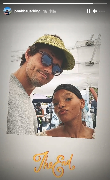 Jonah Hauer-King 亦大方公開告白小美人魚 Halle Bailey:「我愛妳」