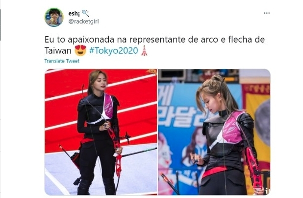 周子瑜的美姿轉眼間引來過萬名網民瘋傳、8萬多人讚好,意外地登上巴西熱搜