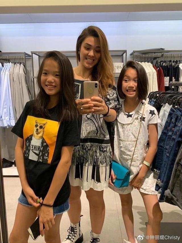 鍾麗緹女兒, 鍾麗緹JadenCayla, 鍾麗緹張倫碩