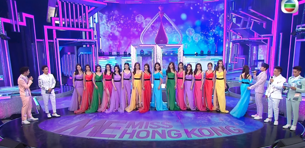 《2021香港小姐競選》昨日晚(23/8)進行準決賽,12強佳麗誕生!