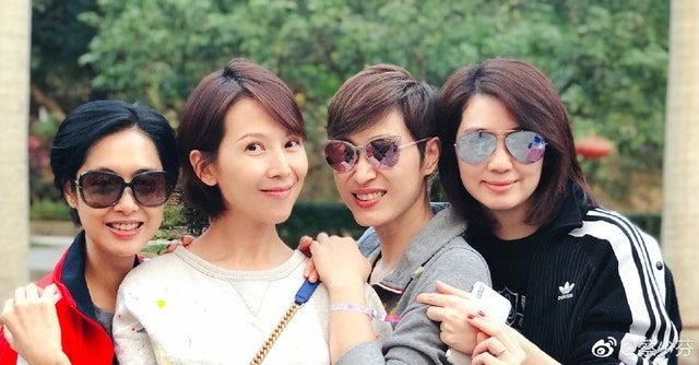 港普F4」的香港女星蔡少芬、朱茵、陳法蓉和洪欣,是圈中公認的好閨蜜