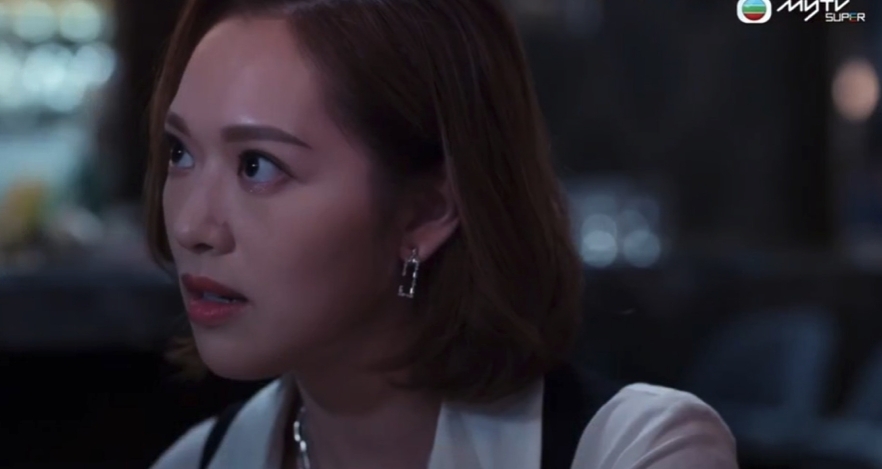 阿寶對馮盈盈的妒忌感覺就越來越明顯,上集更與「情敵」馮盈盈當面爭仔