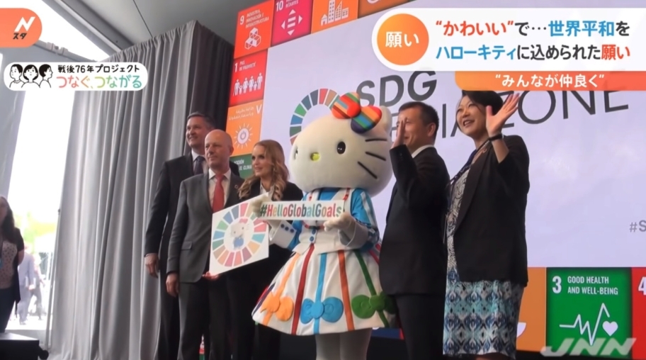 Sanrio創作的卡通人物大受歡迎