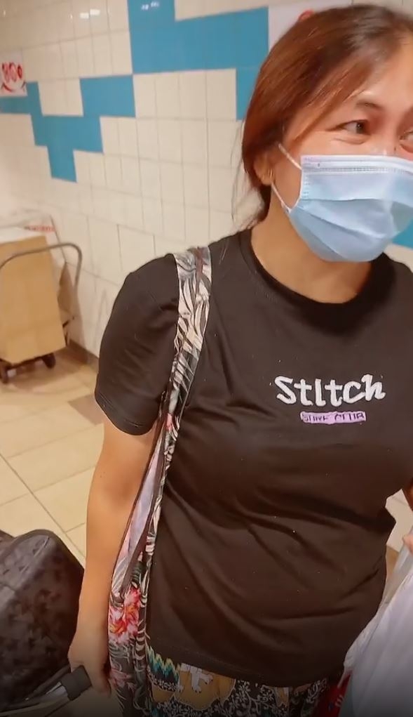 張柏芝在最後都不忘工人姐姐的口福,指自己每次都會給金錢和時間給姐姐買零食