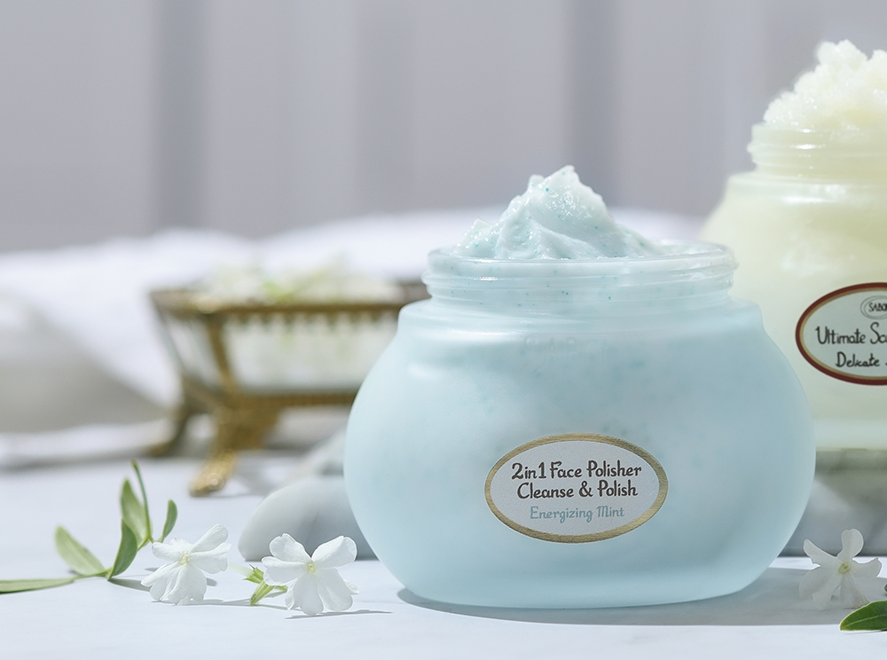 SABON 2合1面部磨砂霜