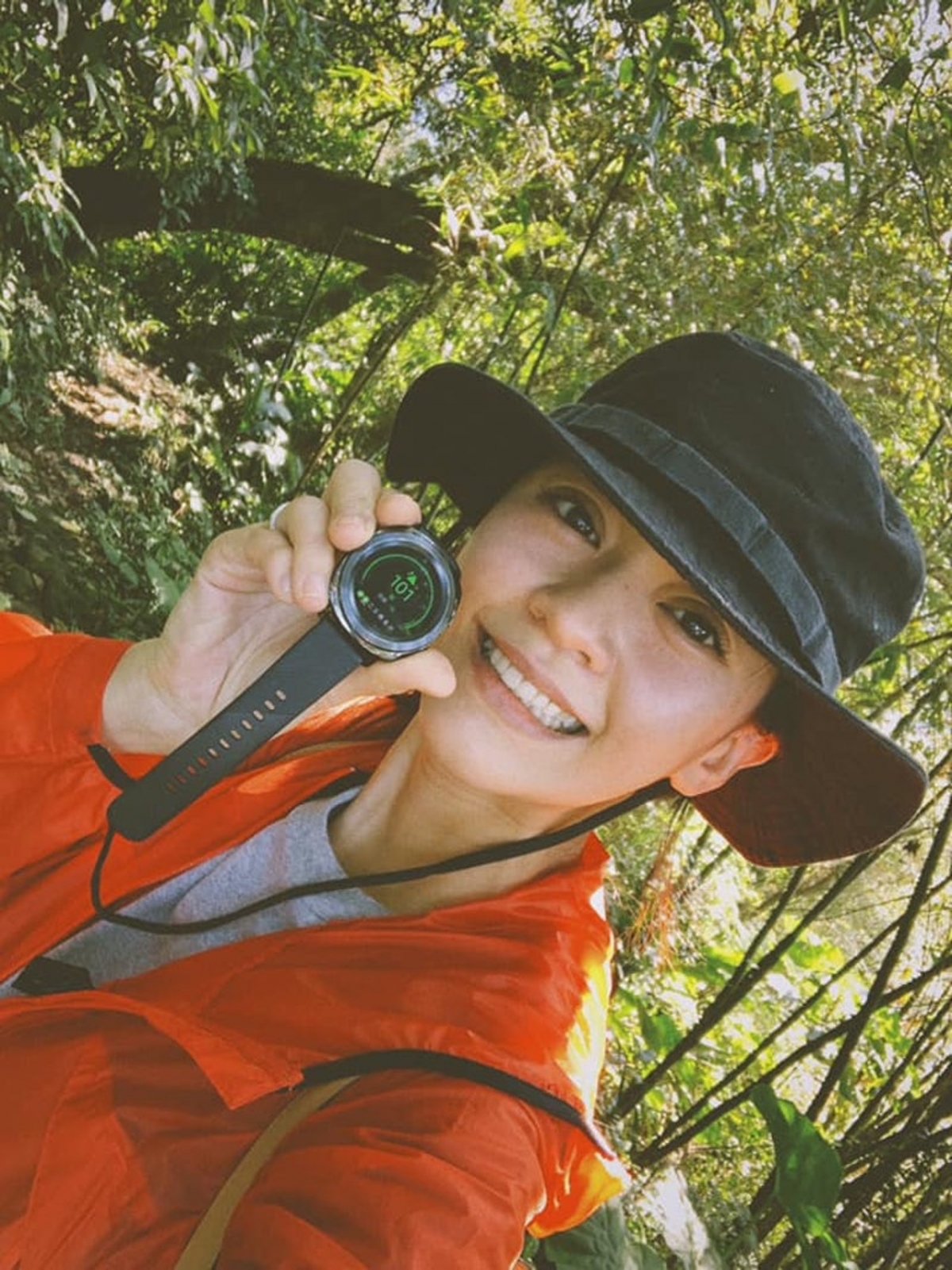 陳意涵在懷孕期間都堅持行山,還炫耀自己跑了101層樓梯