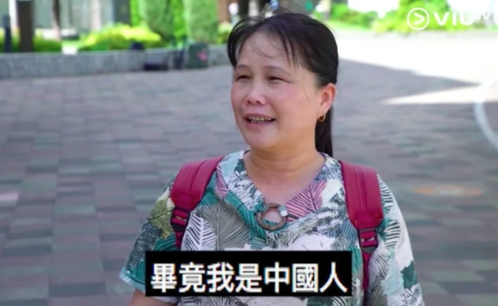 雖然住在日本多時，但這位內地大媽就以自己年紀大為由，表示無意學習日文