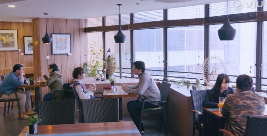 兩人來了男方朋友介紹的高級餐廳食午餐