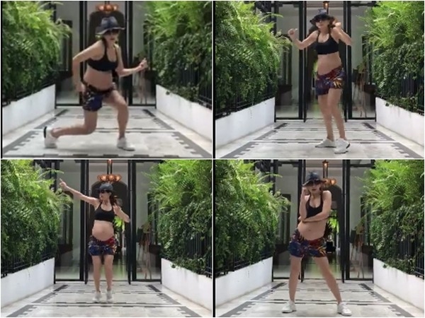 S.H.E成員 Ella(陳嘉樺)性格一向活潑調皮,在懷孕期間她為了抒發興奮的心情