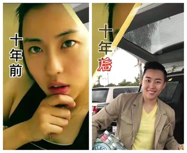 近日,有網民就翻出了葉海洋10年前打扮還是相當女性化的照片,惹起一陣熱議!