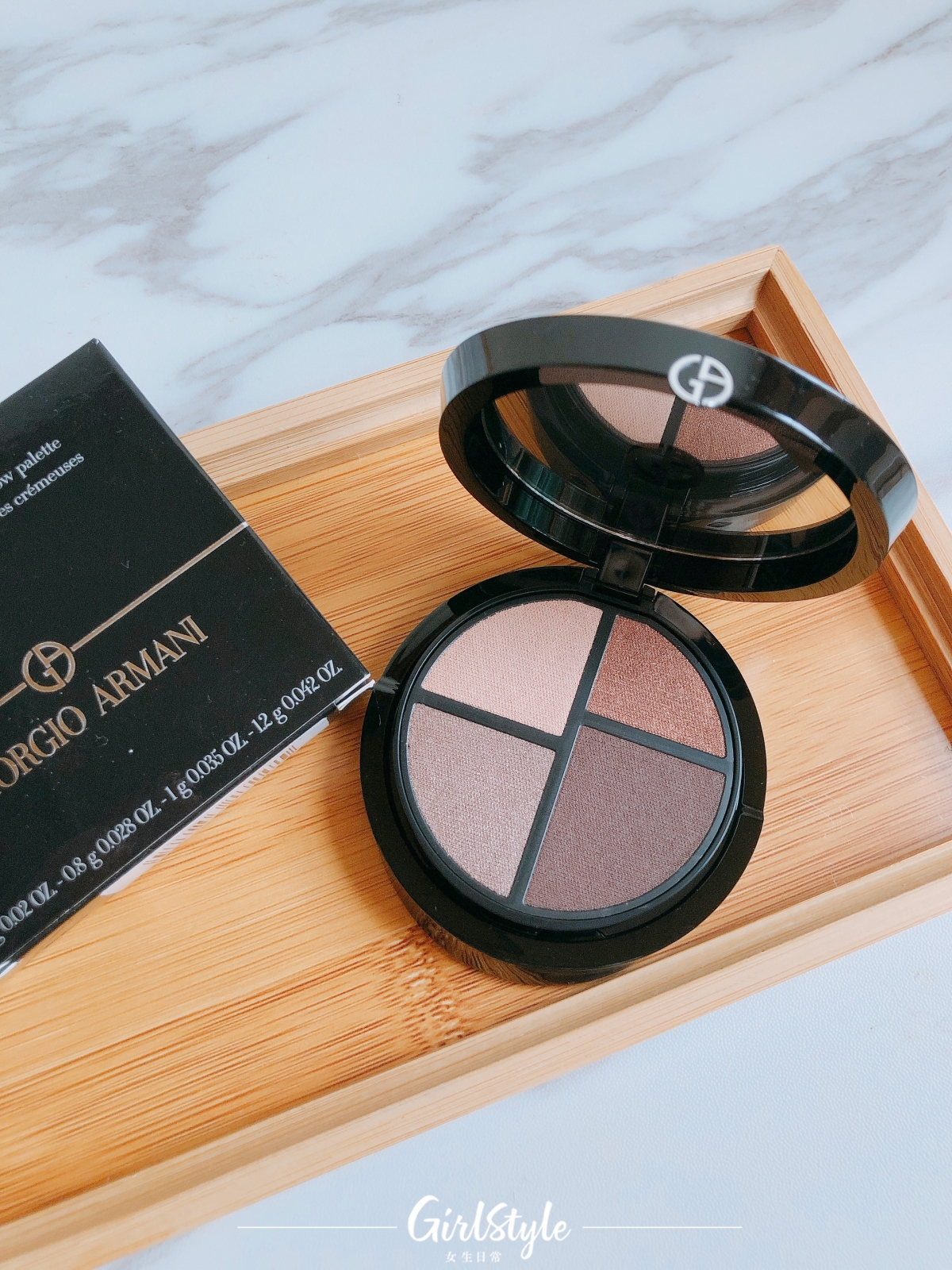 眼影推薦2021 Armani Beauty 的絲滑四色眼影的配色好看輕易化出完美立體的眼妝