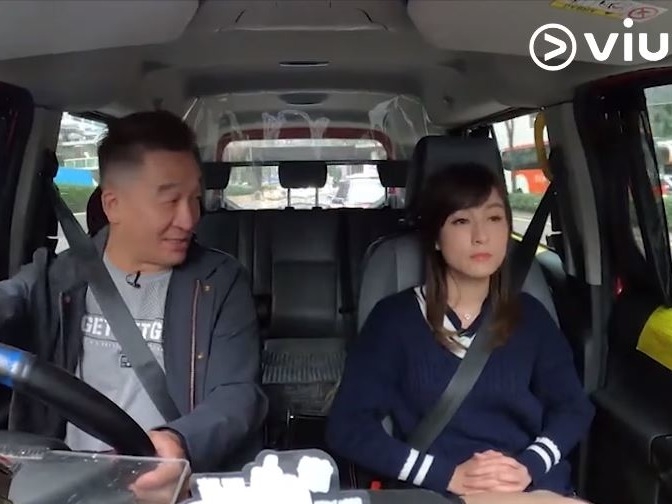 陳嘉倩杜汶澤｜ViuTV 節目《學神出沒注意》的士司機 Jacky 跟陳嘉倩分享駕駛心得