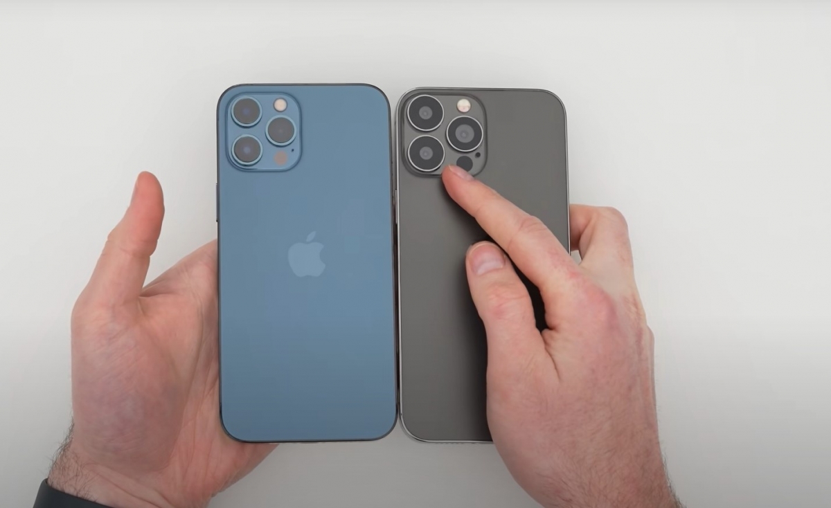 【iPhone 13顏色價錢設計】iPhone 13 Pro Max 設計圖,因電池變大,機身厚度比iPhone 12厚