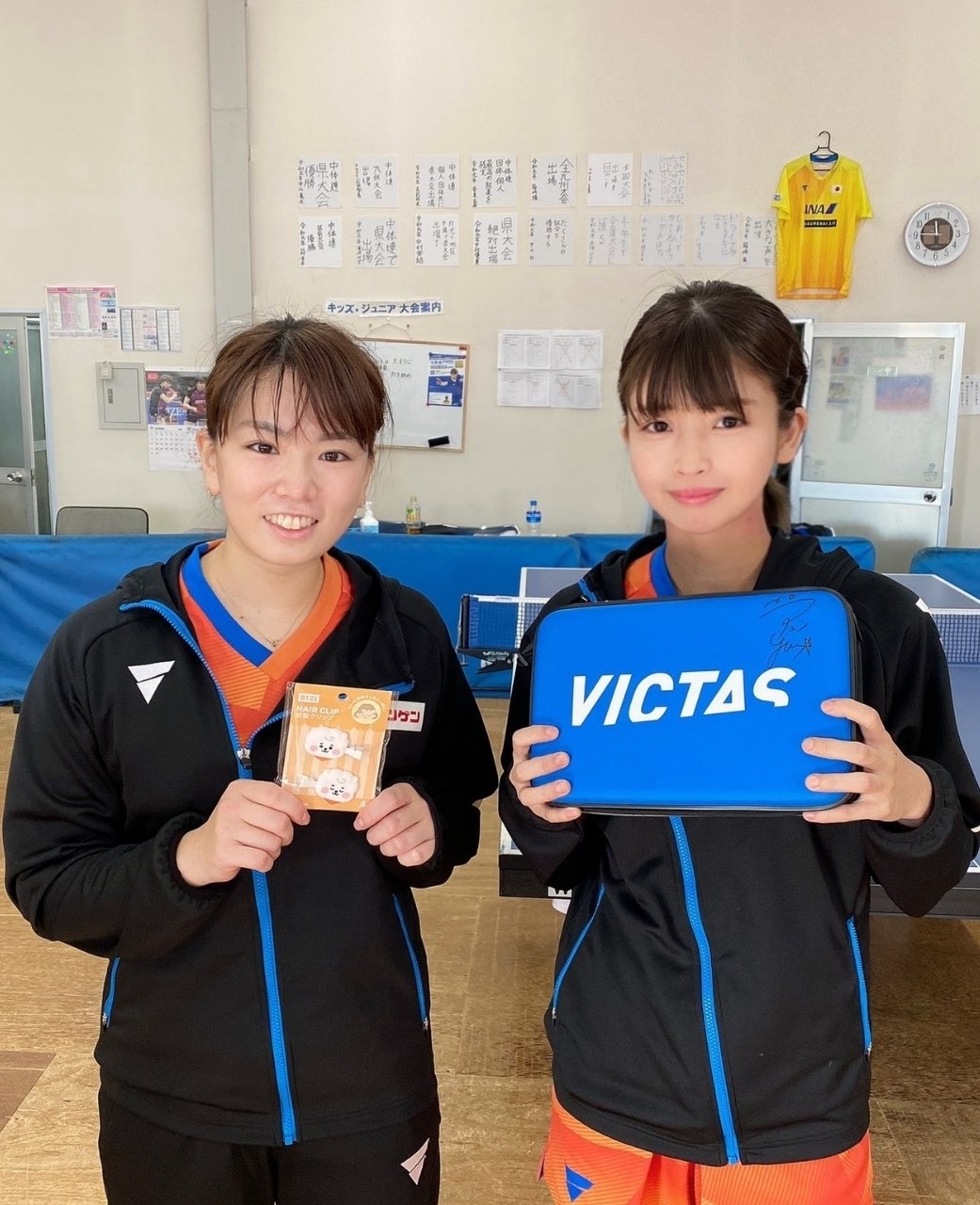 來自東道主日本福岡、在網路上備受熱議的乒乓球選手古川佳奈美（Kanami Furukawa）現年24歲