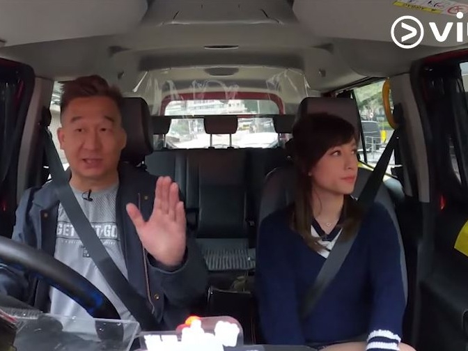 陳嘉倩杜汶澤｜ViuTV 節目《學神出沒注意》的士司機 Jacky 跟陳嘉倩分享駕駛心得