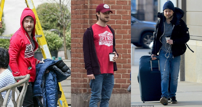 Daniel Radcliffe 也來不及反應,後來回想他猜測應該是當天的衣著太隨意,而且自己又沒有好好刮鬍子