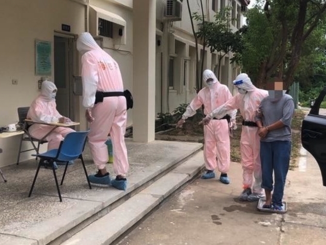 雖然該男子順利到遠台灣金門,但不幸地他一抵達烈嶼鄉埔頭岸後即被巡邏人員查獲