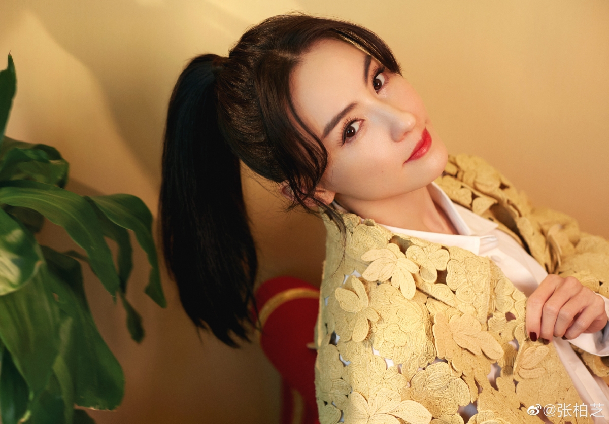 張栢芝工作期間,有內地記者直擊現場情況