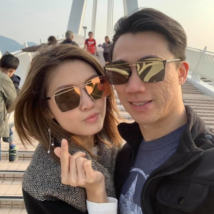 看來陳庭欣未被正式私有化之前,都依然要為男友 Benny 阻擋當桃花了!