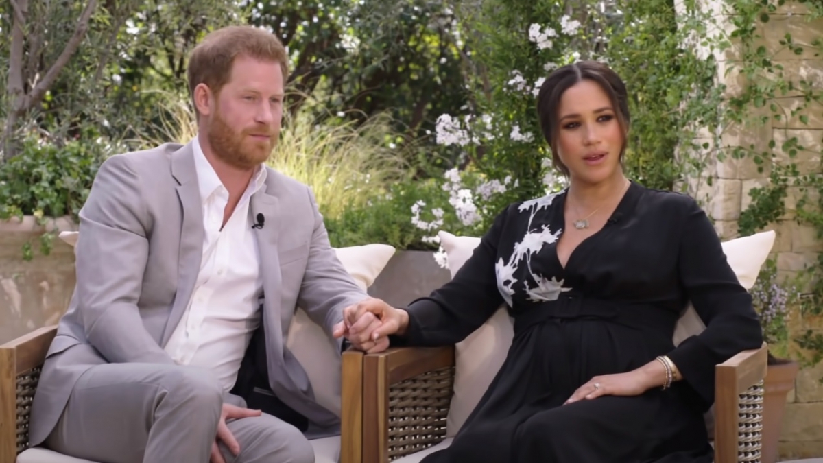哈里與梅根自離開英國王室後,今年接受 Oprah Winfrey (歐普拉)專訪大爆英國王室內幕
