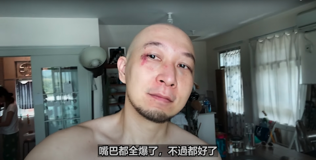 可見大J為了賽事不顧一切,奮身備戰!