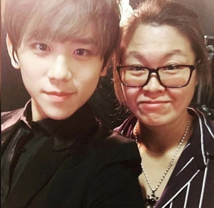 花姐轉載並揚言:「你放過我啦(翻白眼)」可見姜真是得寵的一位~