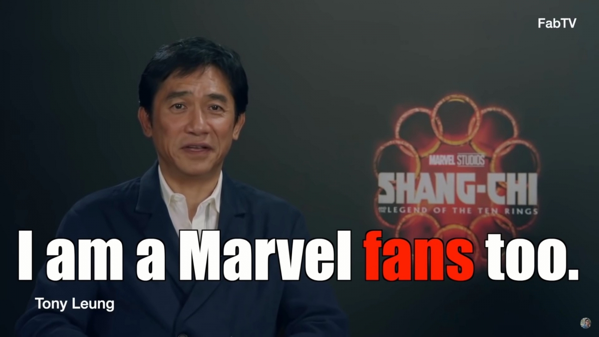 梁朝偉英文|梁朝偉出演 Marvel 電影《尚氣與十環傳奇》的「徐文武」一角,人氣再度急升!