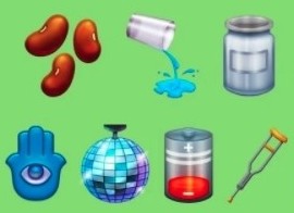 新Emoji配合iPhone13將會有低電量/空杯子符號