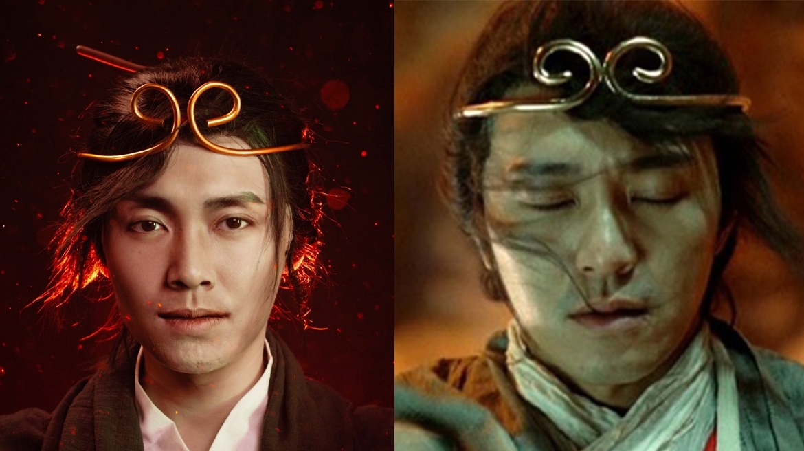 網紅「bobo最洋氣」仿妝至尊寶周星馳