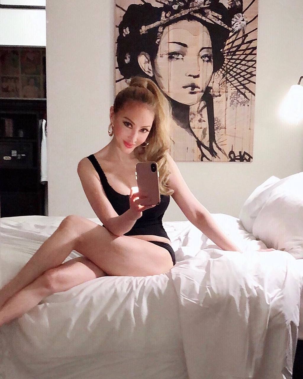 薛芷倫睡房的設計很有時尚感~