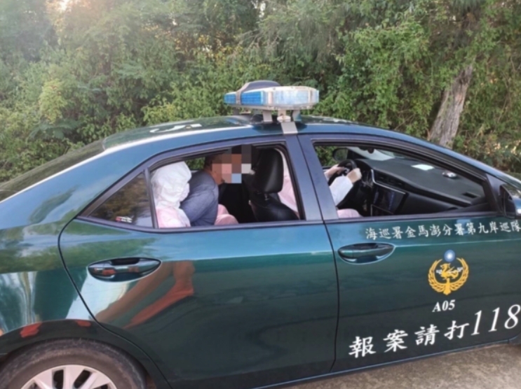 該男子被捕時曾表示來台是因為「嚮往台灣的民主自由」