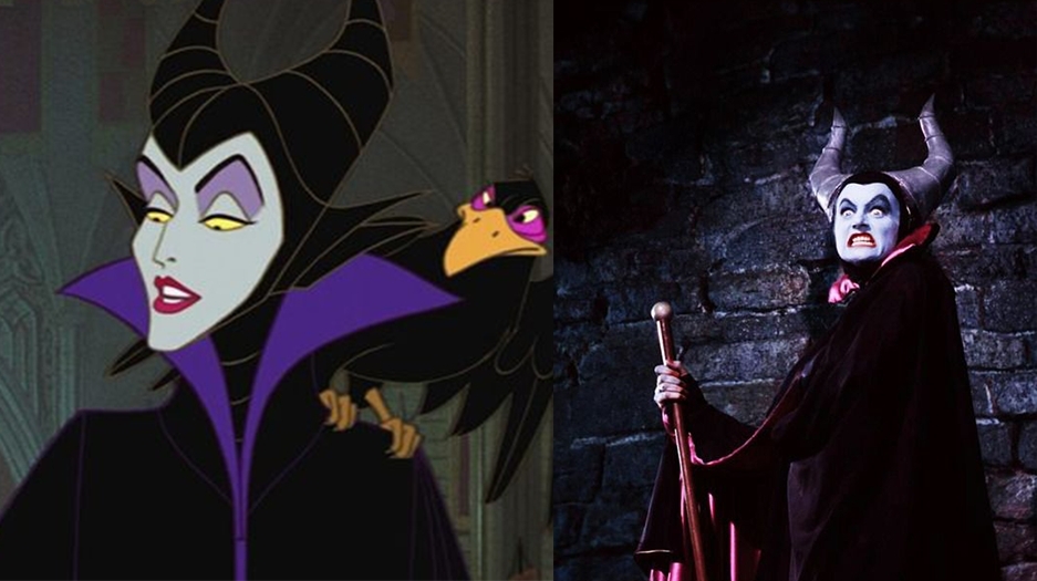 睡公主裏面的反派黑魔后,則是以角色的配音演員 Eleanor Audley 作靈感來源