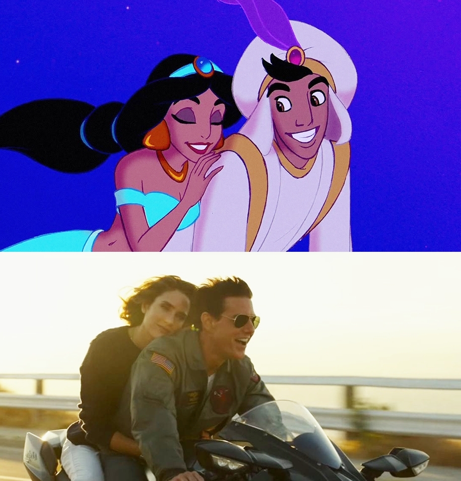 阿拉丁一角原來是以 人氣男演員《Top Gun》 Tom Cruise 來當原型角色!