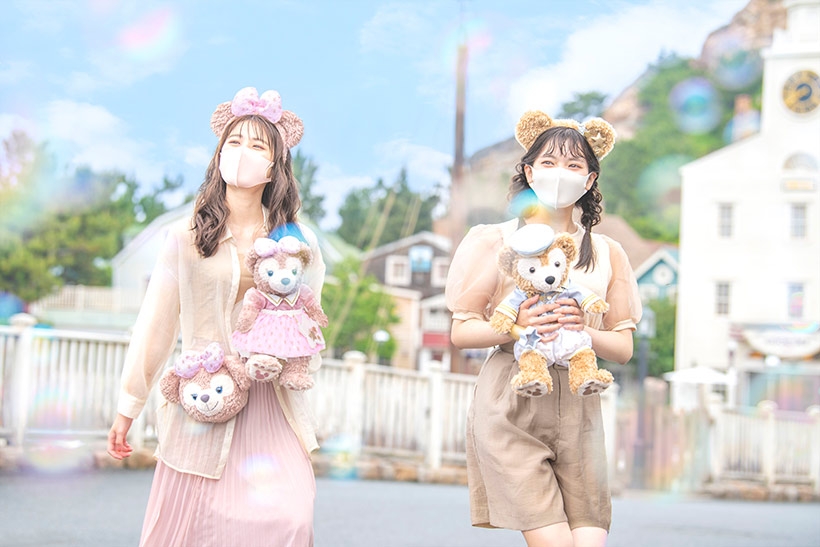 這次新推的小熊Duffy髮飾,就有著超迷人的星星裝飾,十分耀眼奪目!而 Shelliemay 的女生款就有著很大的一雙蝴蝶結