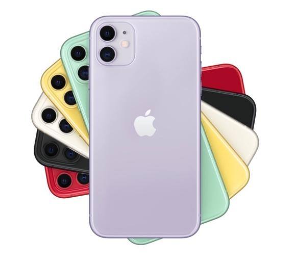 該次推出的 iPhone 11有齊 Logo 所顯示的配色,從未有過的糖果色系令果迷相當驚喜