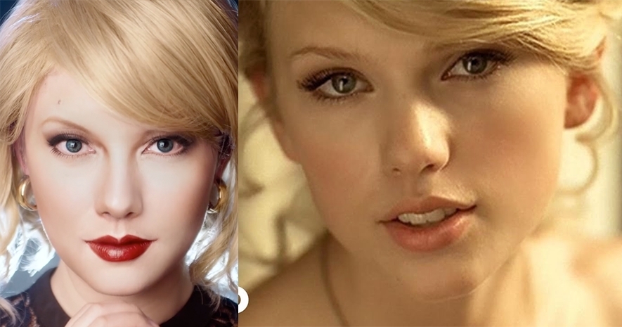 網紅「bobo最洋氣」仿妝Taylor swift