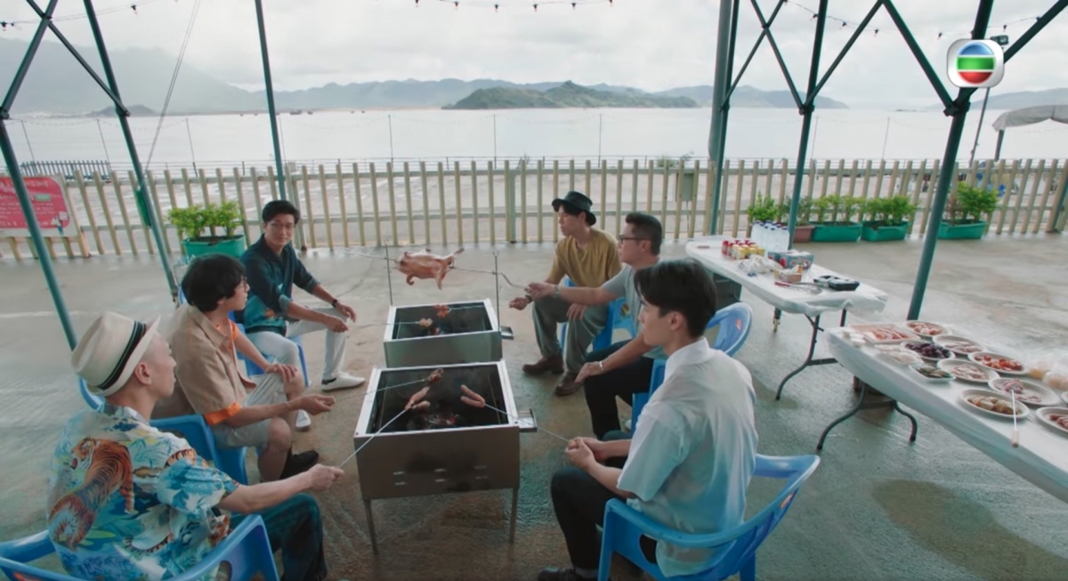 TVB劇集《七公主》播出大結局,最後一幕竟以劇中男演員BBQ作結,更自嘲「劇情需要,大結局又整個BBQ呀?」