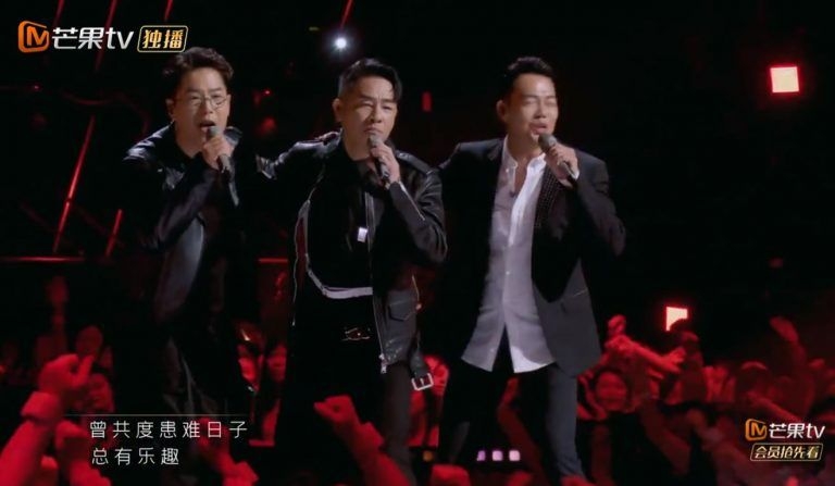 內地綜藝節目《披荊斬棘的哥哥》幾位香港男藝人「哥哥們」組成了大灣區代表隊出賽表演