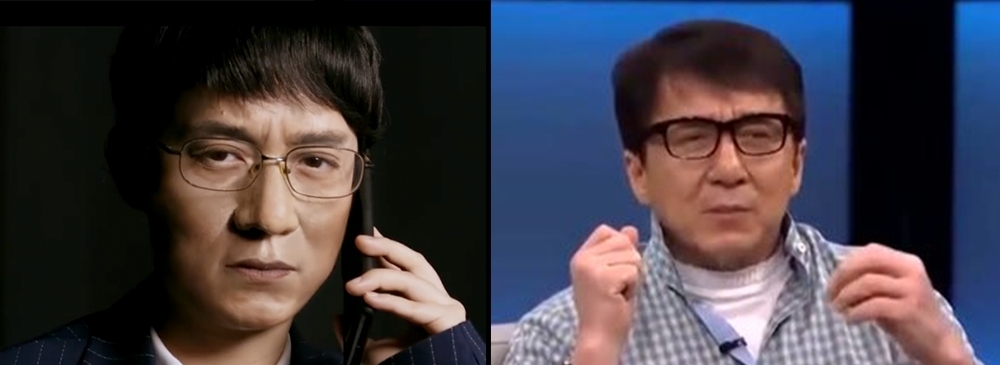 網紅「bobo最洋氣」仿妝成龍