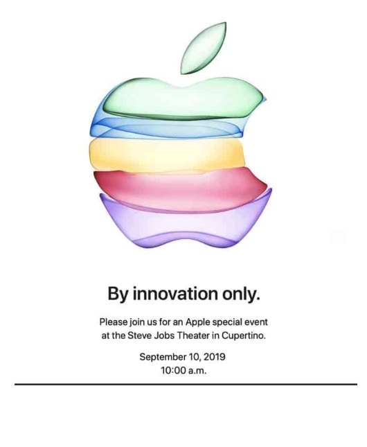 2019年的邀請函以「By innovation only」為主題