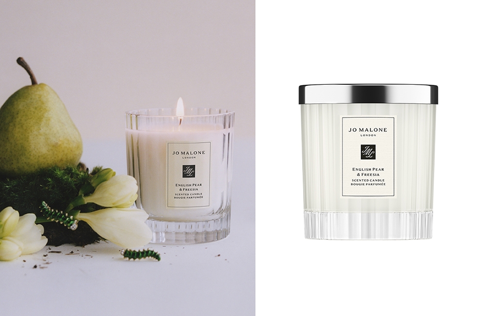 Jo Malone London 英國梨與小蒼蘭香氛工藝蠟燭(工藝玻璃限量版)