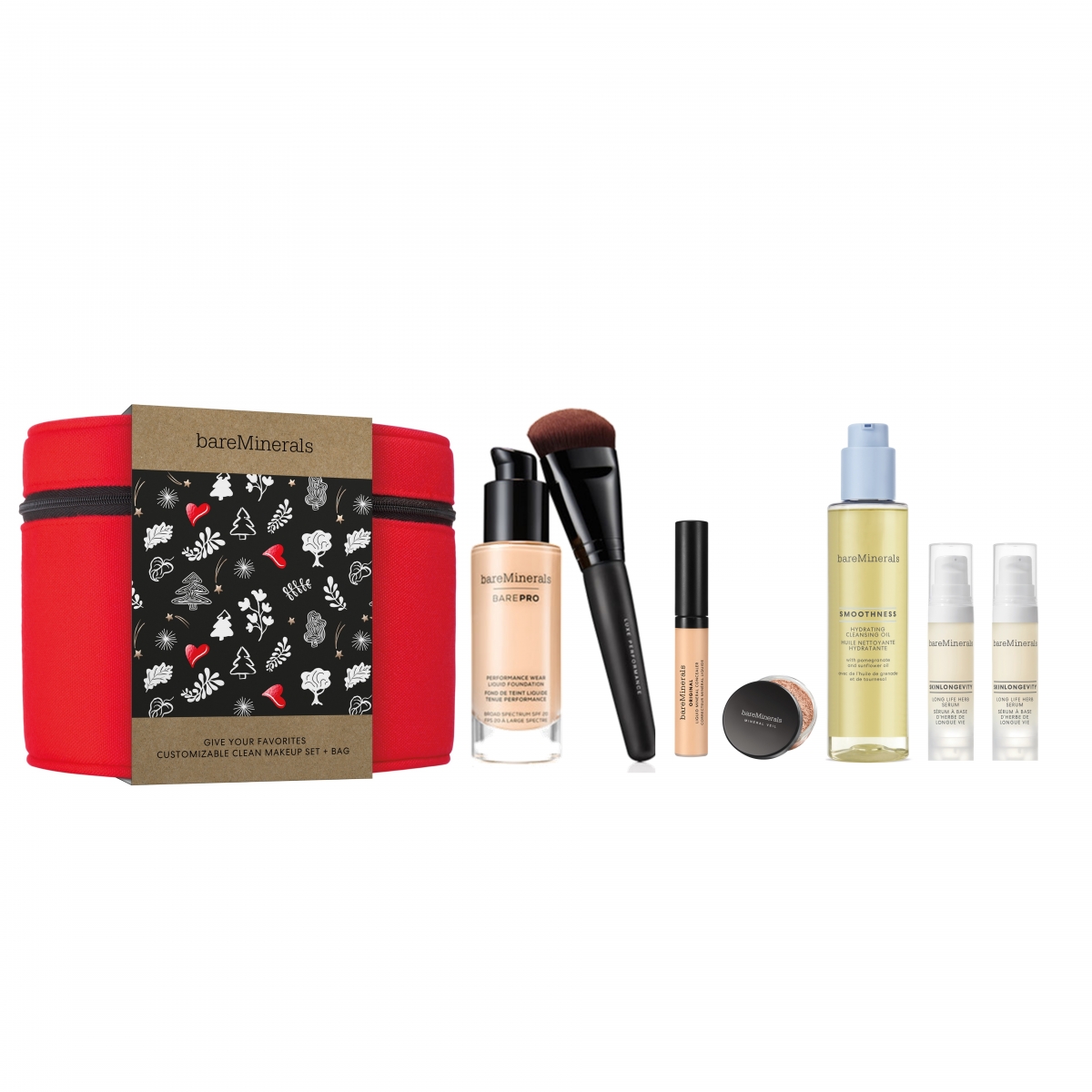 元祖礦物粉底套裝|優惠價$780-$830 (價值$1,526-$1,576) 低至51折!