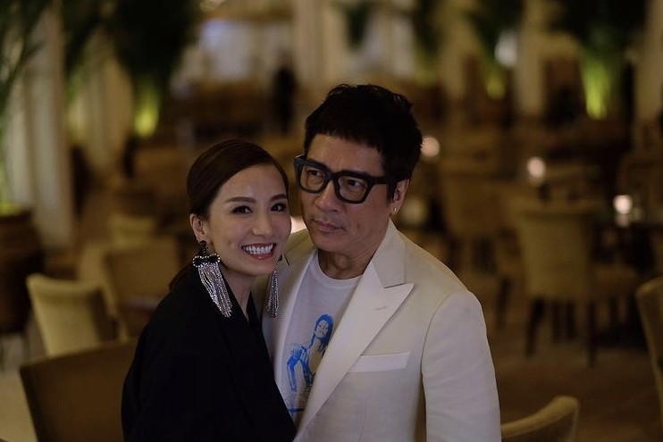 胡蓓蔚和單立文(豹哥)可說是圈中的模範夫妻!