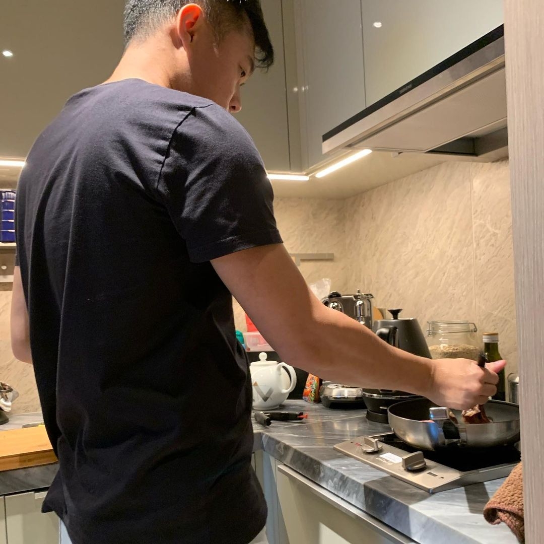 張韋怡老公更為她下廚煮美食,超甜蜜!