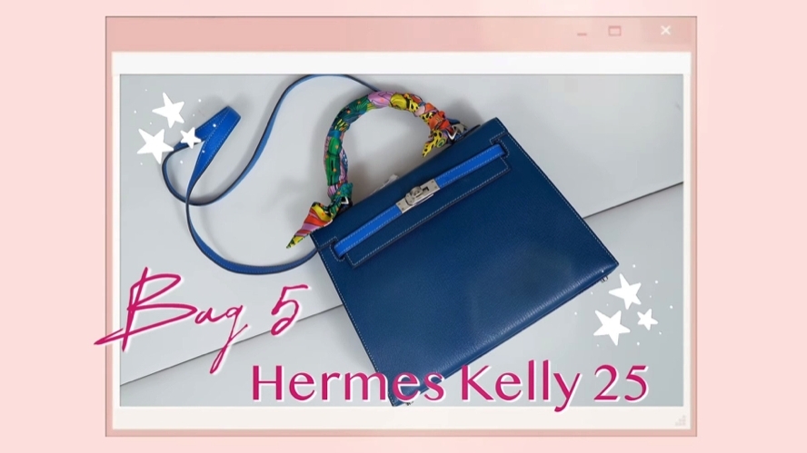 吳若希曾經豪花約7萬8千元訂製 Hermès Kelly Bag