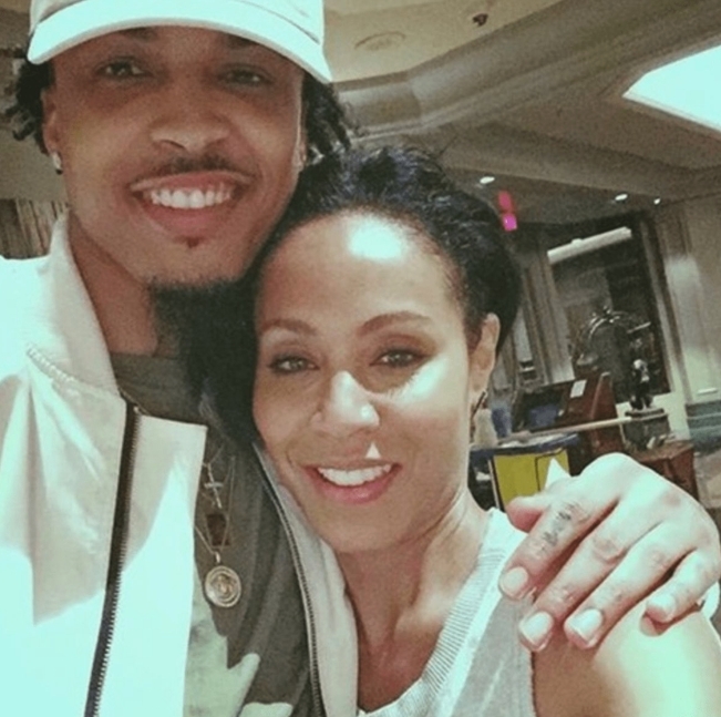 Jada Pinkett Smith去年被爆與兒子的好友、比她年輕 21 年的饒舌歌手August Alsina出軌