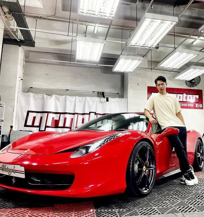 高鈞賢本身家底亦不錯,兩年前在香港開了一間車房