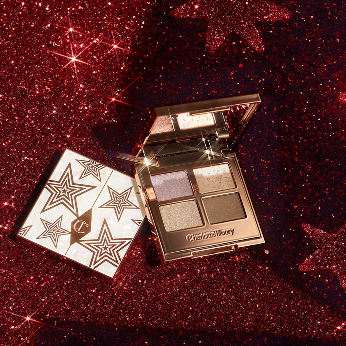 LUXURY PALETTE OF PEARLS 珍珠閃爍四色奢彩眼影盤 - CELESTIAL PEARL