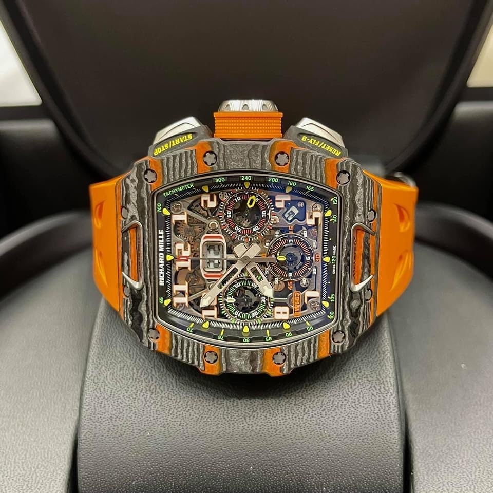 張韋怡還分享 Richard Mille x McLance RM11-03 McLaren 限量版名錶